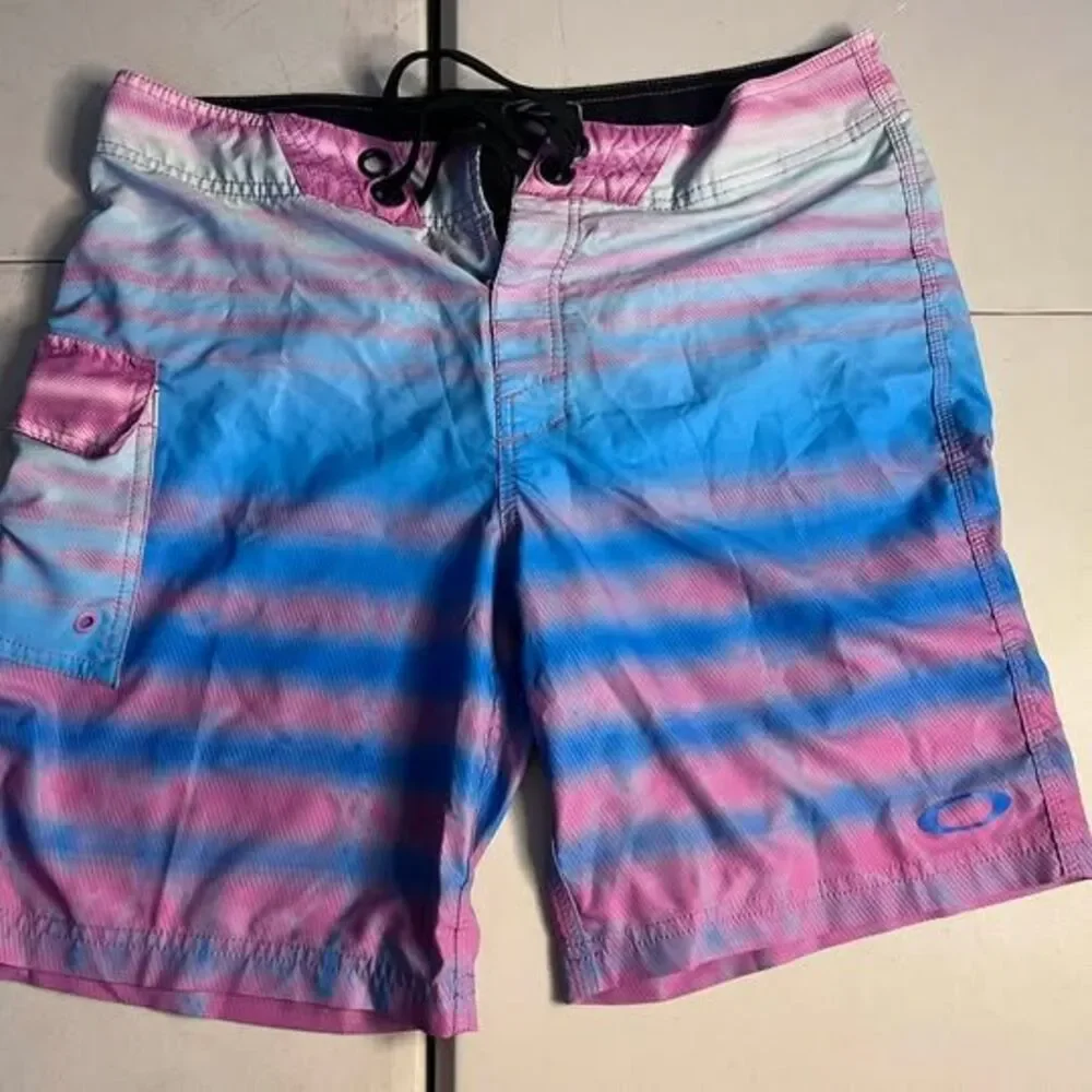 Oakley Board Shorts Size 33 purple